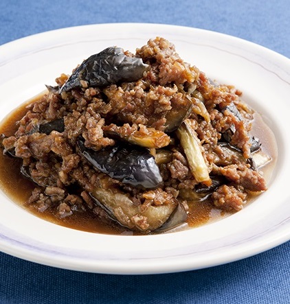 なすと豚の甘辛炒め