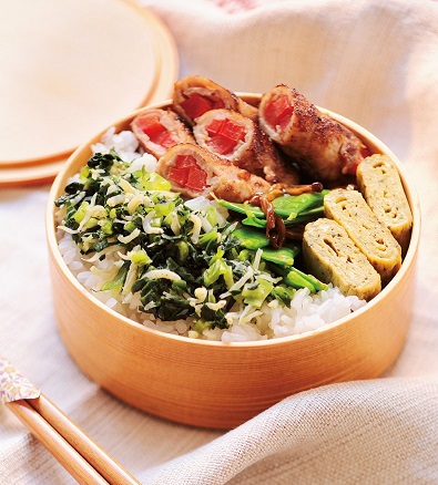 藤井恵さんの「パプリカの肉巻き弁当」