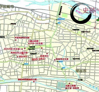 渋沢栄一史跡MAP