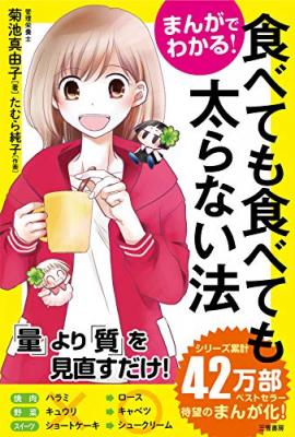 『まんがでわかる！　食べても食べても太らない法』（著：菊池真由子さん／作画：たむら純子さん）