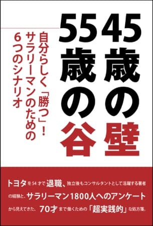 髙田敦史さん著『45歳の壁 55歳の谷　自分らしく「勝つ！」 サラリーマンのための6つのシナリオ』