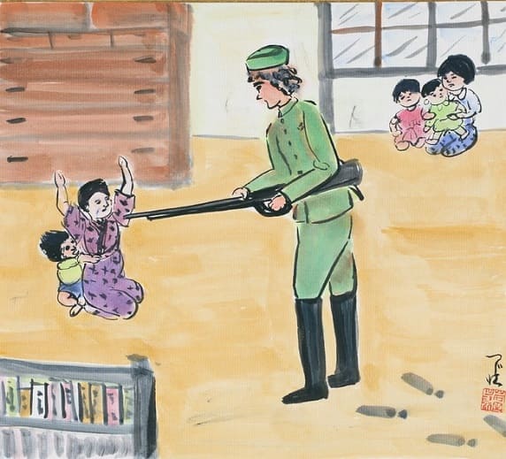 岩田ツジ江さん「昭和20年9月頃　ソ連軍占領、鍵を壊して家屋内に侵入した」